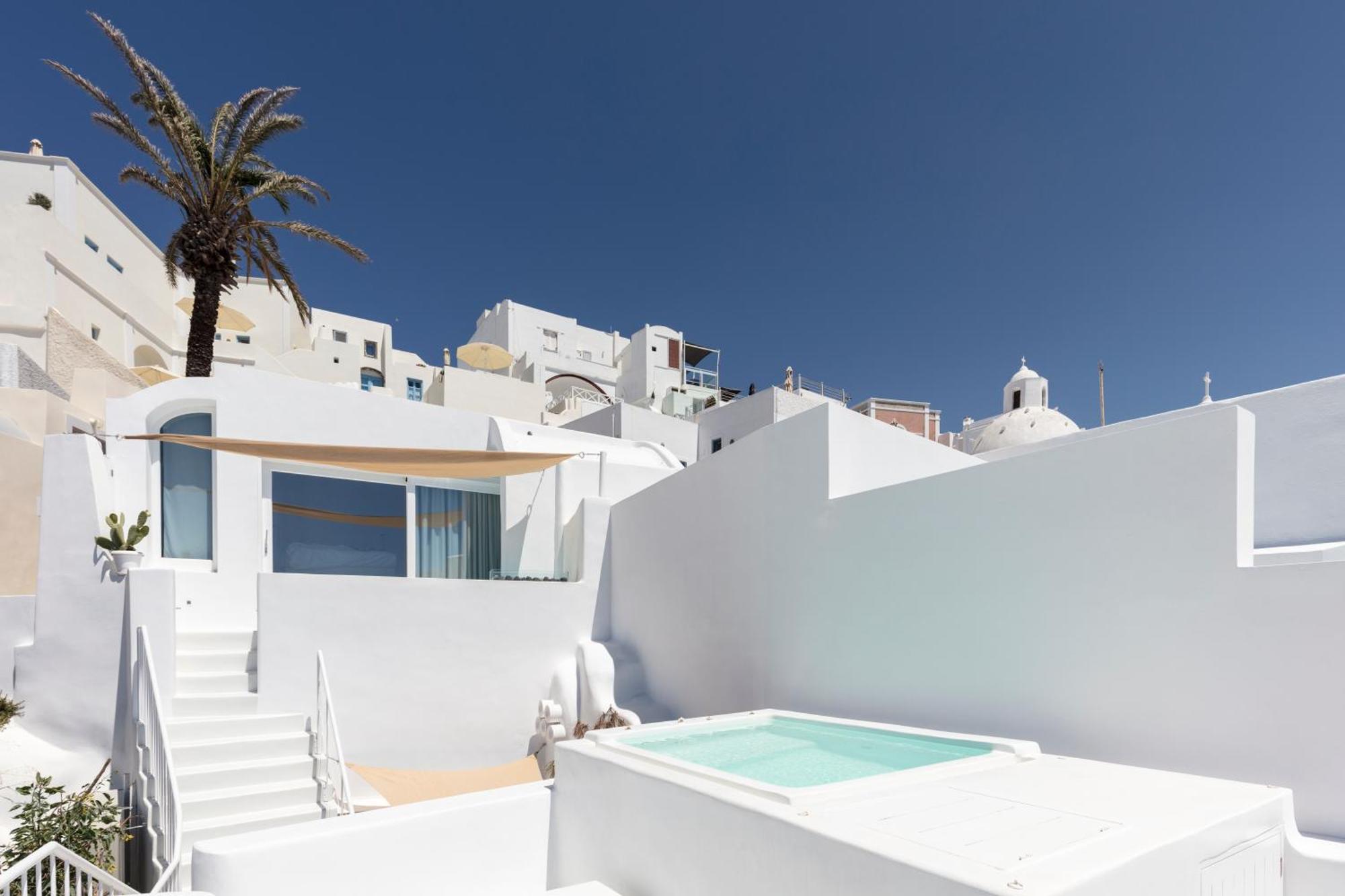 Aesthesis Boutique Villas Fira Habitación foto